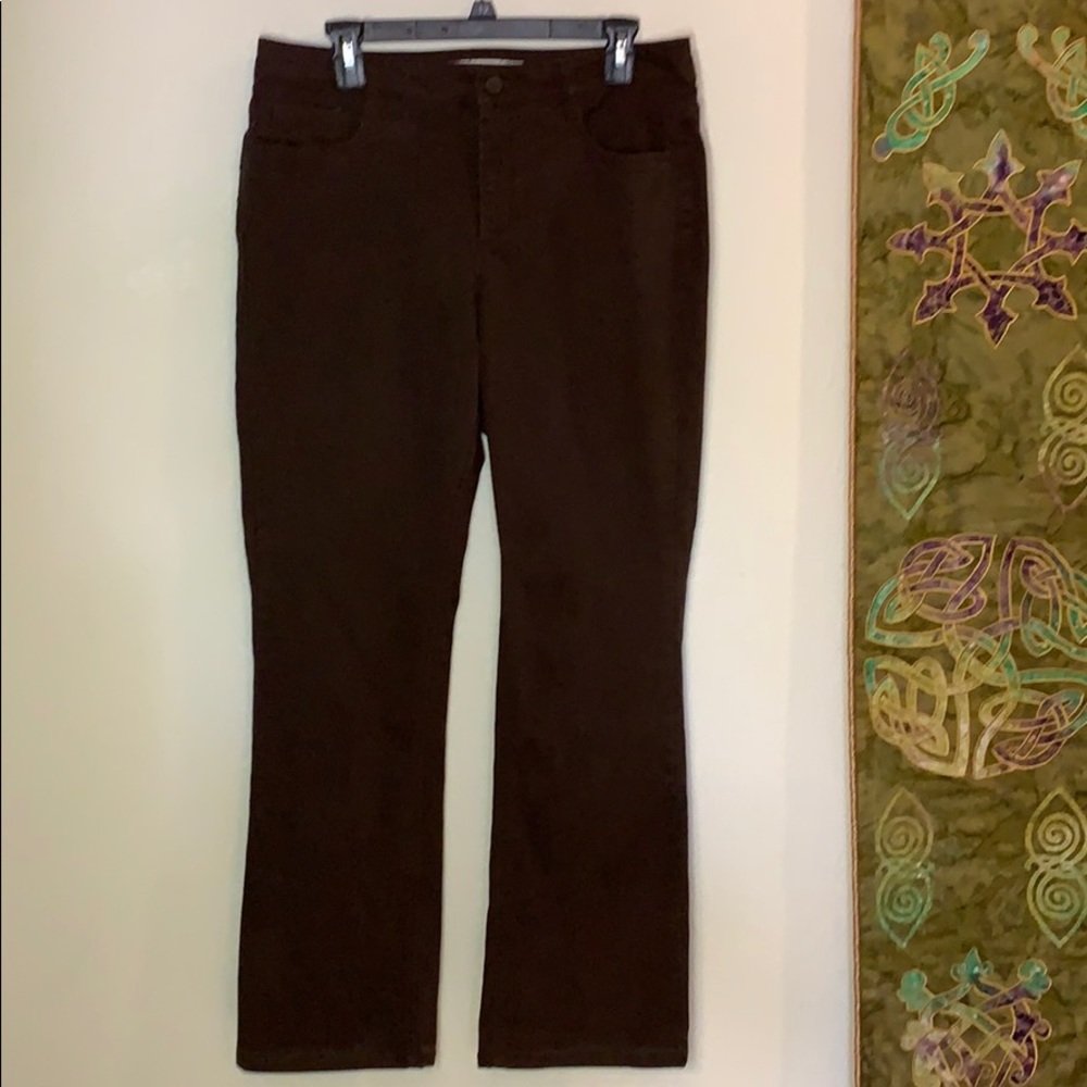 Jones New York petite jeans, brown